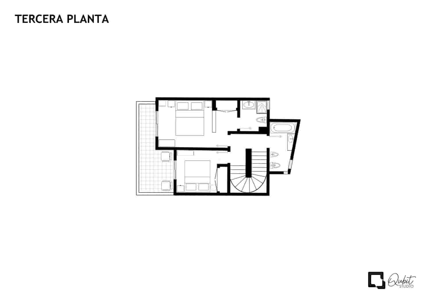 3 soveværelse Rækkehus til salg i Puerto Santiago med swimmingpool - € 595.000 (Ref: 9192503)