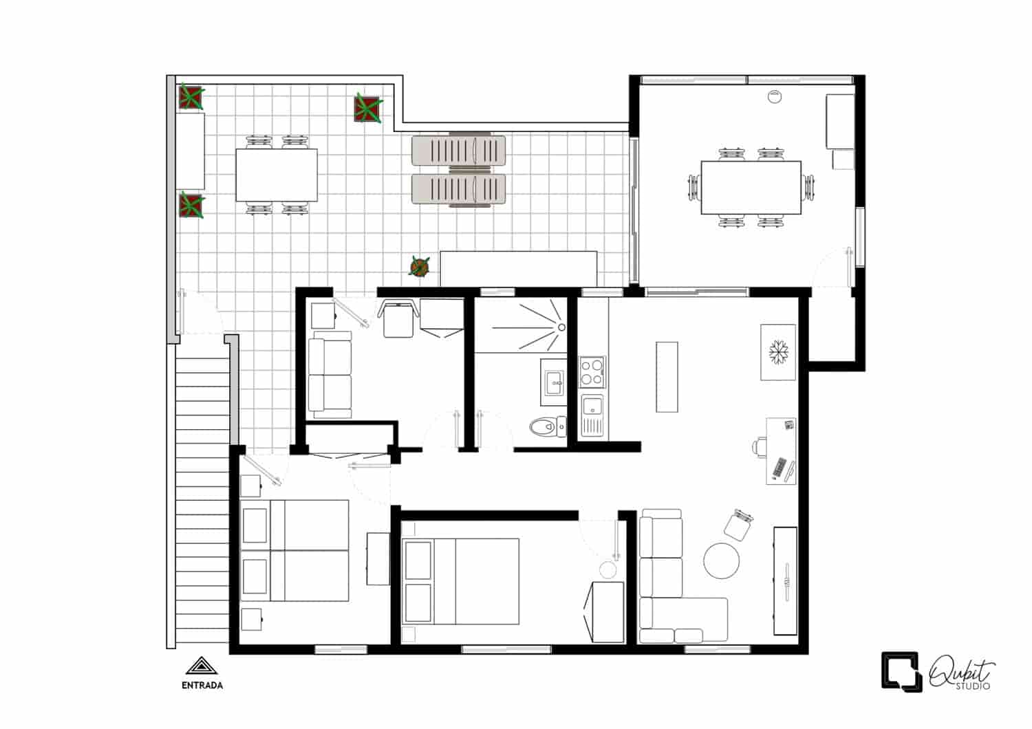 3 bedroom Penthouse for sale in Costa Adeje with pool - € 645,000 (Ref: 9403159)