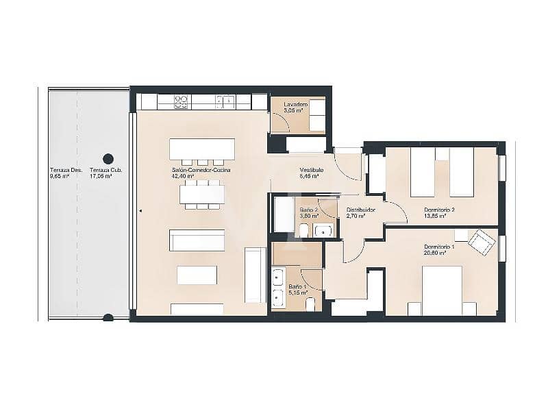 2 slaapkamer Flat te koop in Playa San Juan - € 930.000 (Ref: 9406396)