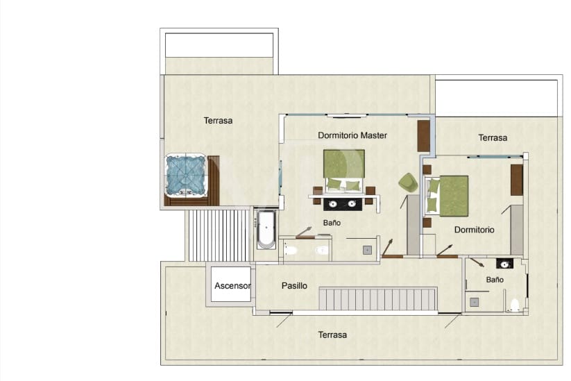 5 camera da letto Casa in vendita in Adeje con piscina - 5.900.000 € (Rif: 9481938)