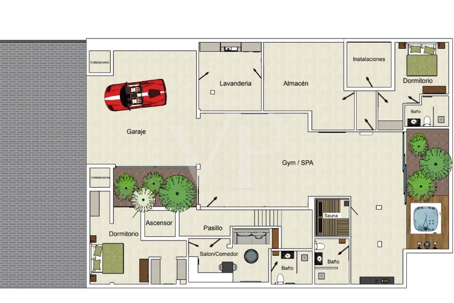 5 camera da letto Casa in vendita in Adeje con piscina - 5.900.000 € (Rif: 9481938)