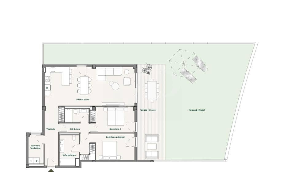 2 chambre Appartement à vendre à Callao Salvaje avec piscine - 648 000 € (Ref: 9547760)