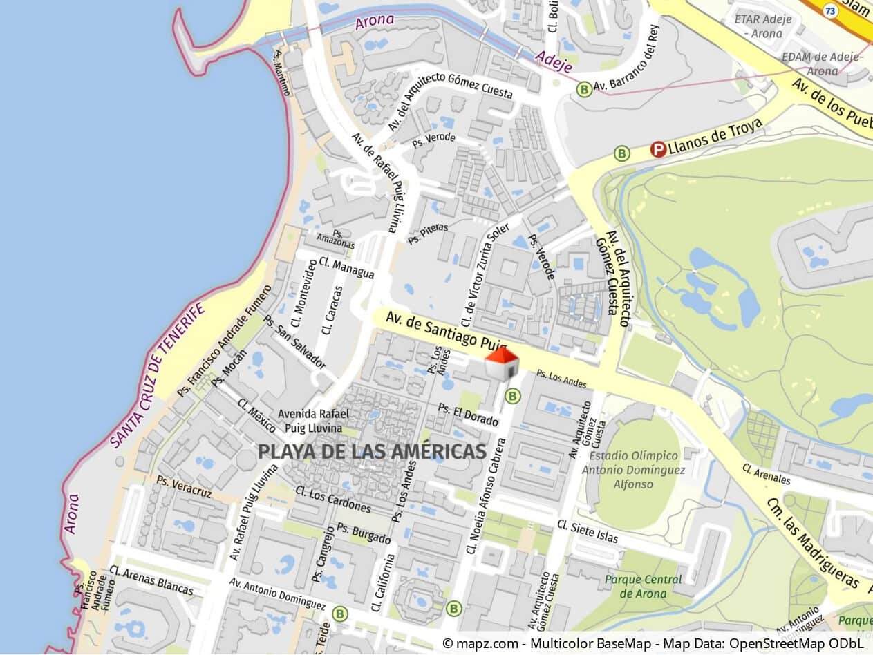 2 sypialnia Mieszkanie na sprzedaż w Costa Adeje z basenem - 570 000 € (Ref: 9554638)