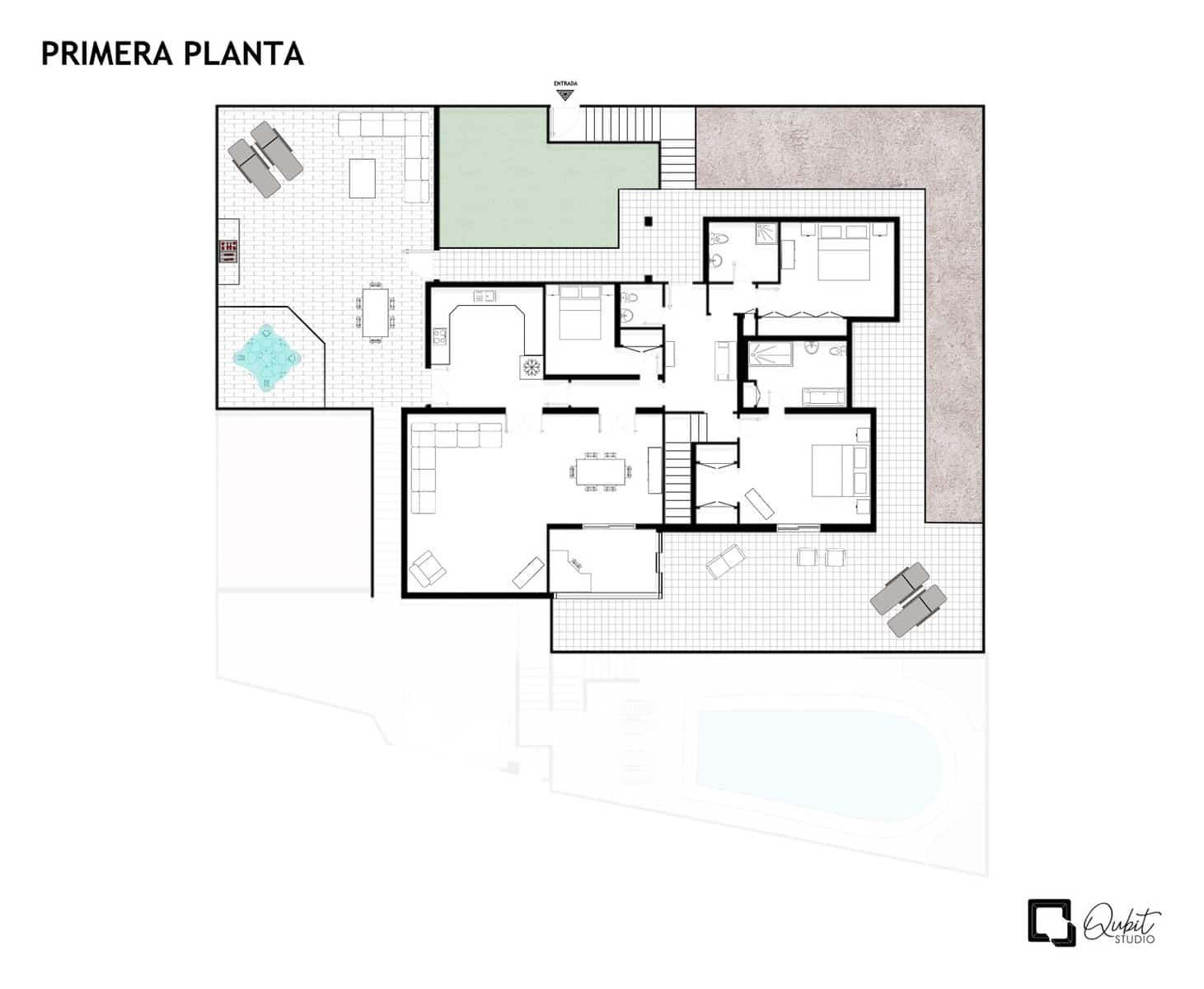 4 soveværelse Byhus til salg i Arona med swimmingpool - € 850.000 (Ref: 9658526)