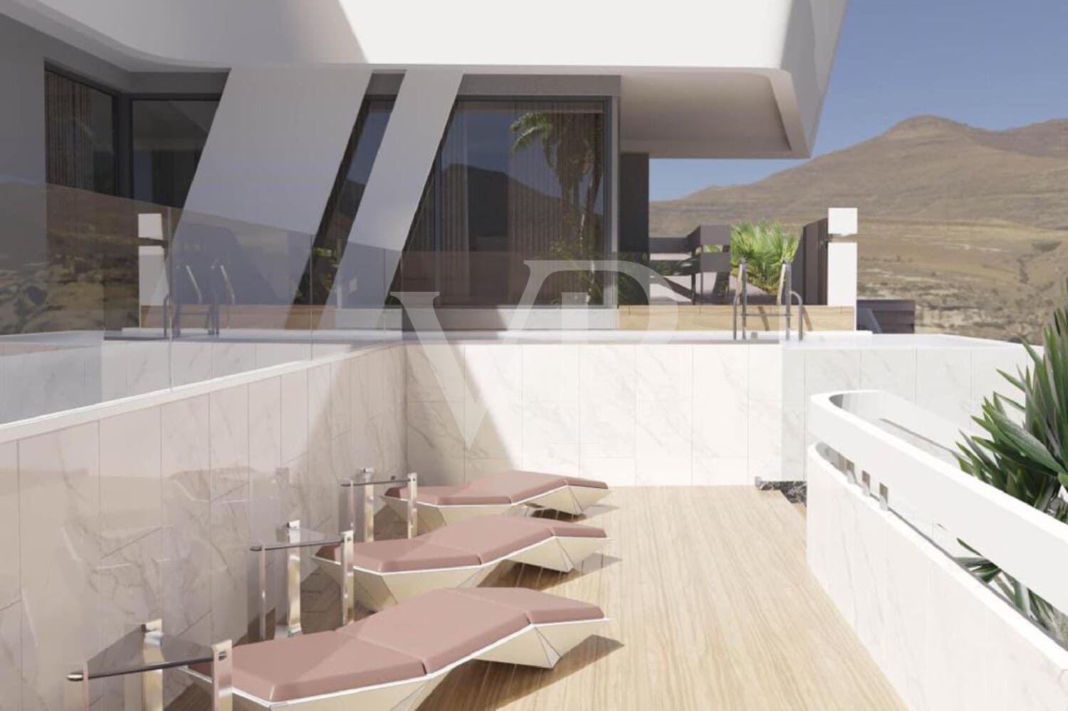 3 sypialnia Dom na sprzedaż w Roque del Conde z basenem - 1 800 000 € (Ref: 9690364)