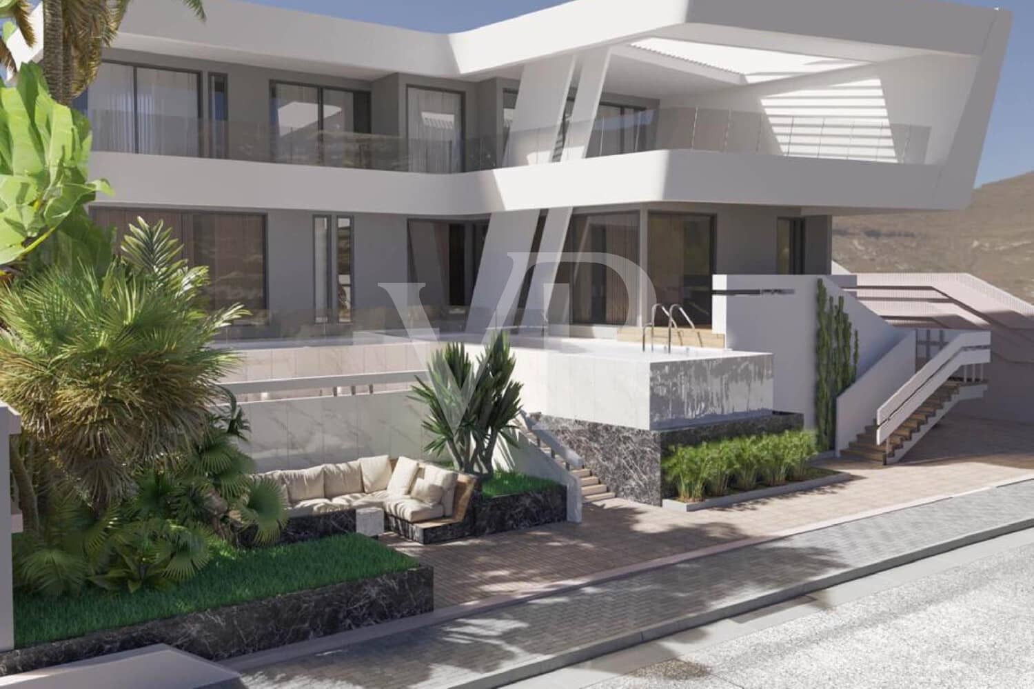 3 sypialnia Dom na sprzedaż w Roque del Conde z basenem - 1 800 000 € (Ref: 9690364)