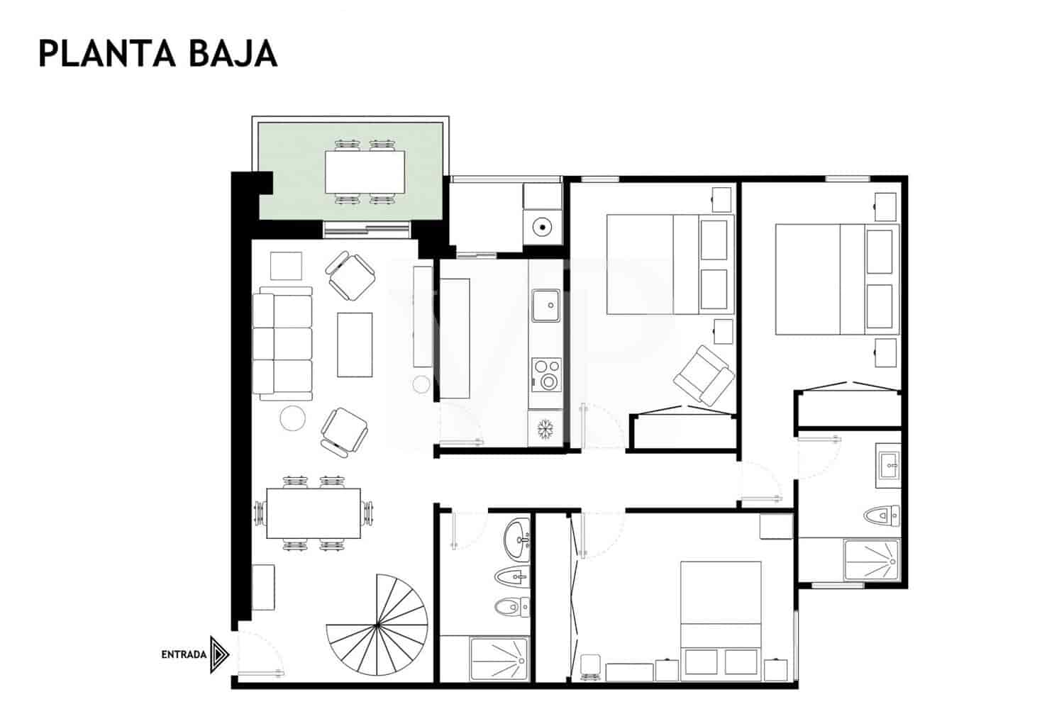 3 bedroom Penthouse for sale in Alcala - € 399,000 (Ref: 9738368)