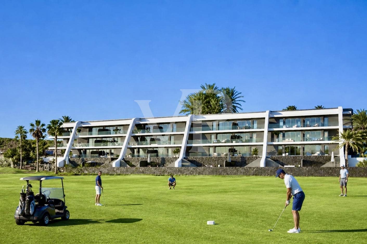 2 bedroom Flat for sale in Amarilla Golf with pool - € 430,000 (Ref: 9836178)