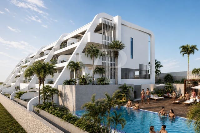 2 soveværelse Lejlighed til salg i Amarilla Golf, San Miguel de Abona med swimmingpool - € 430.000 (Ref: 9836178)