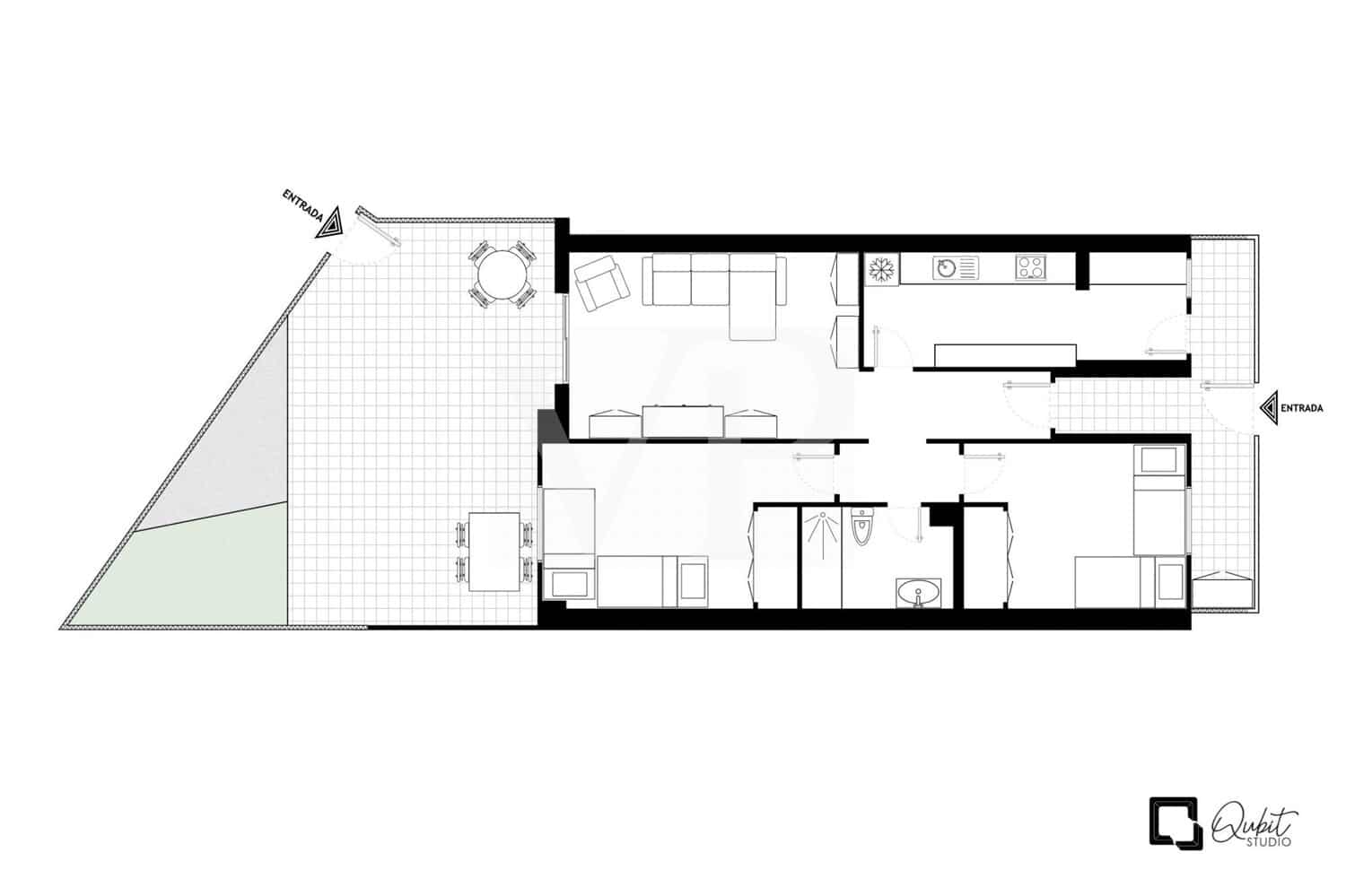 2 sovrum Lägenhet till salu i Adeje med pool - 310 000 € (Ref: 9895814)