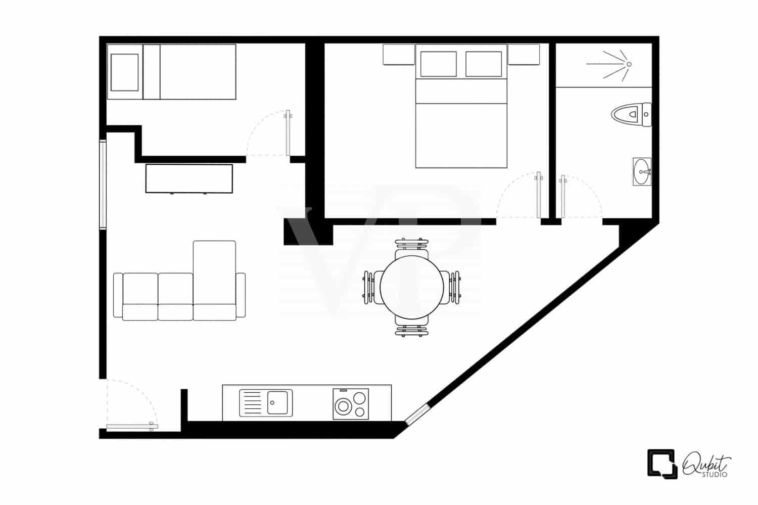 2 soveværelse Lejlighed til salg i Los Cristianos med swimmingpool - € 289.000 (Ref: 9962055)