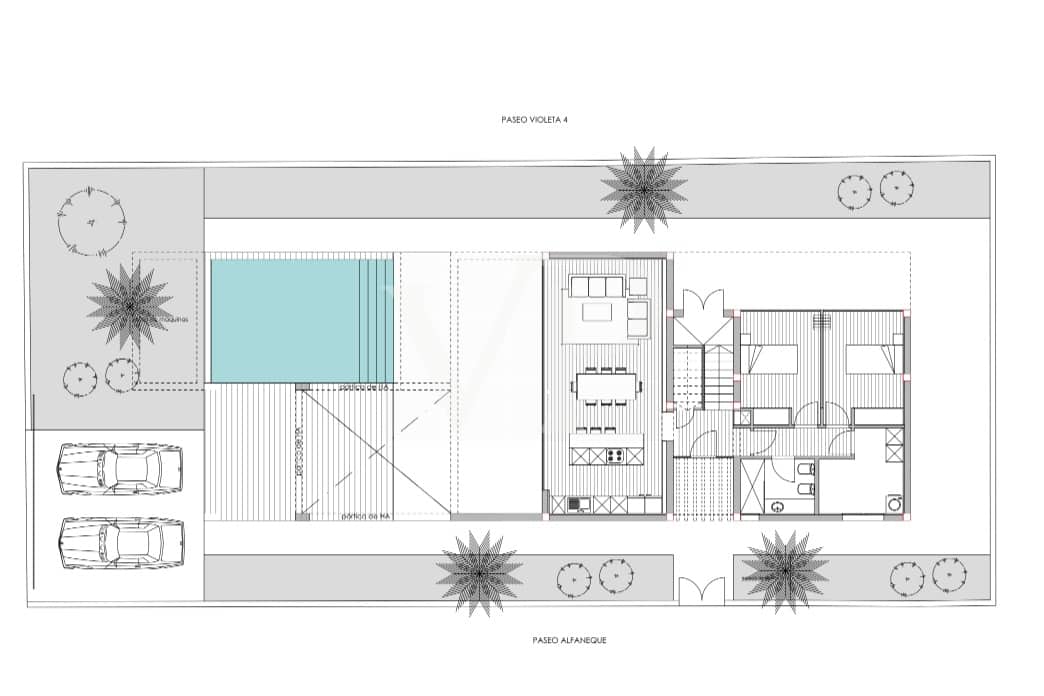 4 chambre Villa/Maison à vendre à Palm-Mar avec piscine - 1 750 000 € (Ref: 9964900)