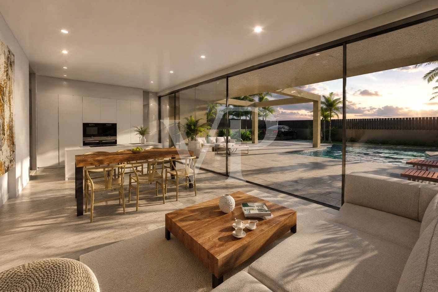 4 chambre Villa/Maison à vendre à Palm-Mar avec piscine - 1 750 000 € (Ref: 9964900)