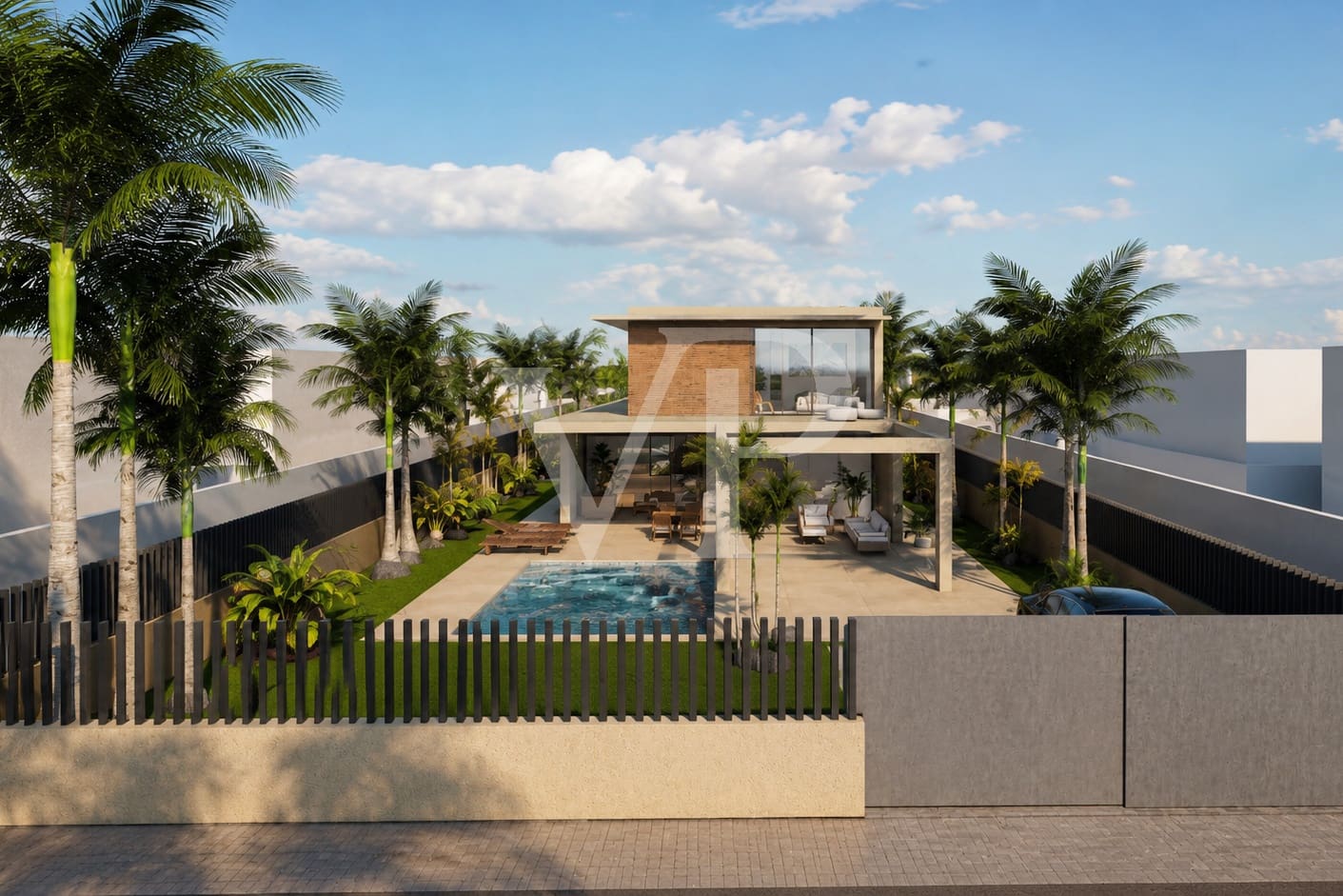 4 chambre Villa/Maison à vendre à Palm-Mar avec piscine - 1 750 000 € (Ref: 9964900)