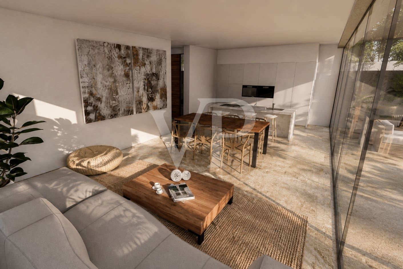 4 chambre Villa/Maison à vendre à Palm-Mar avec piscine - 1 750 000 € (Ref: 9964900)