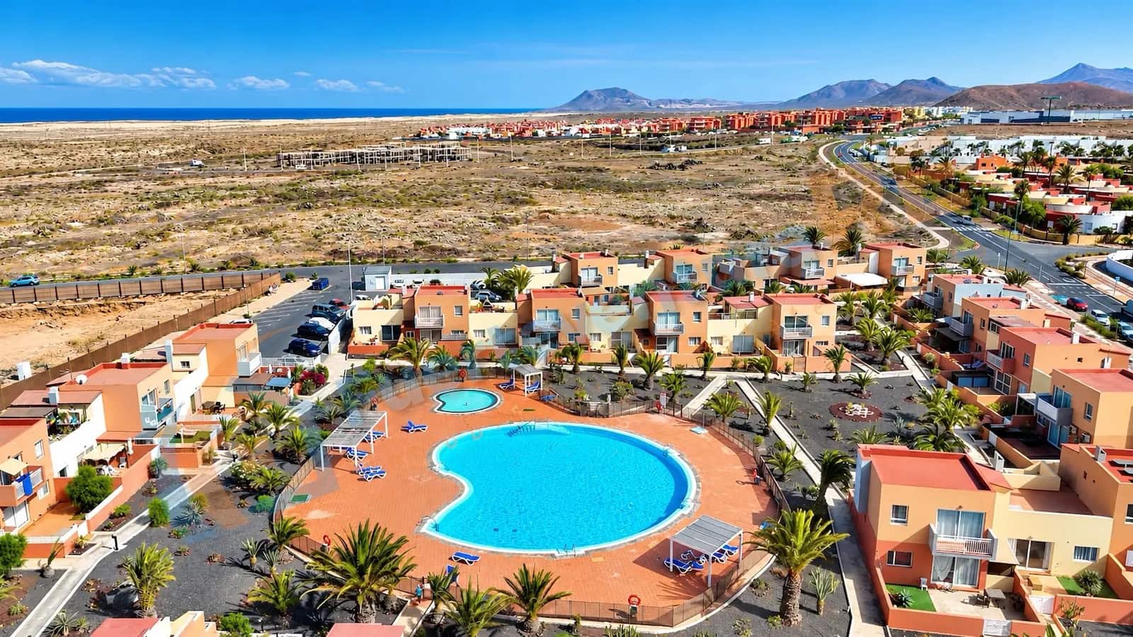 2 makuuhuone Huoneisto myytävänä paikassa Corralejo mukana uima-altaan - 259 000 € (Ref: 10111116)