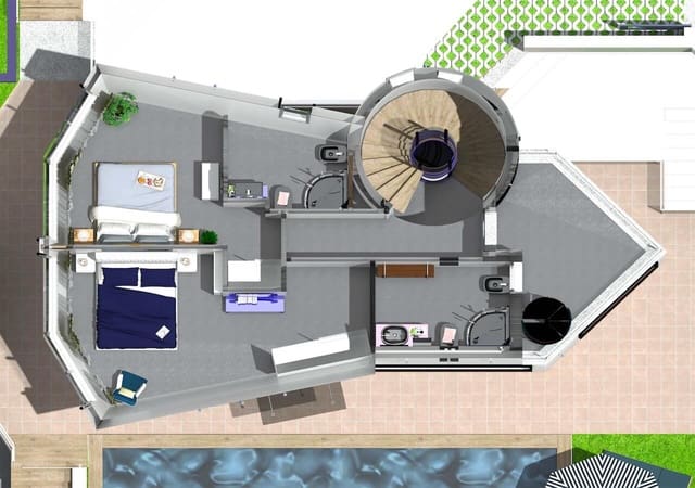 5 sypialnia Willa na sprzedaż w Corralejo, La Oliva z basenem - 569 000 € (Ref: 7243838)