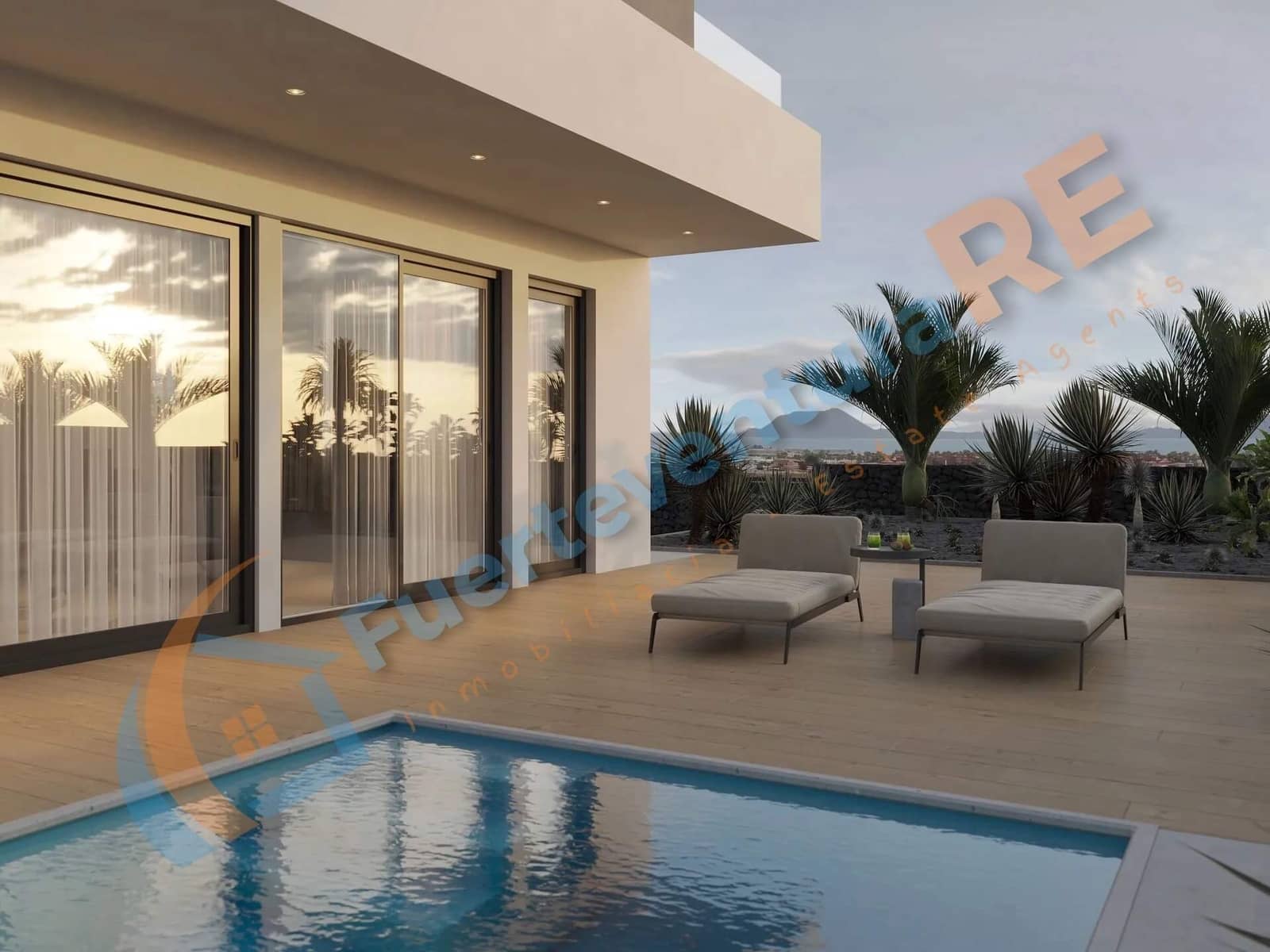2 soveværelse Villa til salg i Corralejo med swimmingpool garage - € 670.000 (Ref: 8495309)