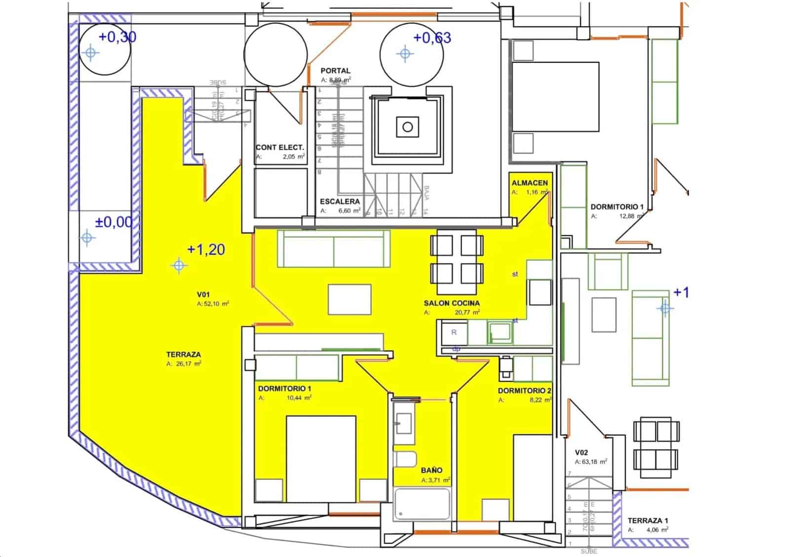 Apartamento en Corralejo en venta - 309.000 € (Ref: 9301267)