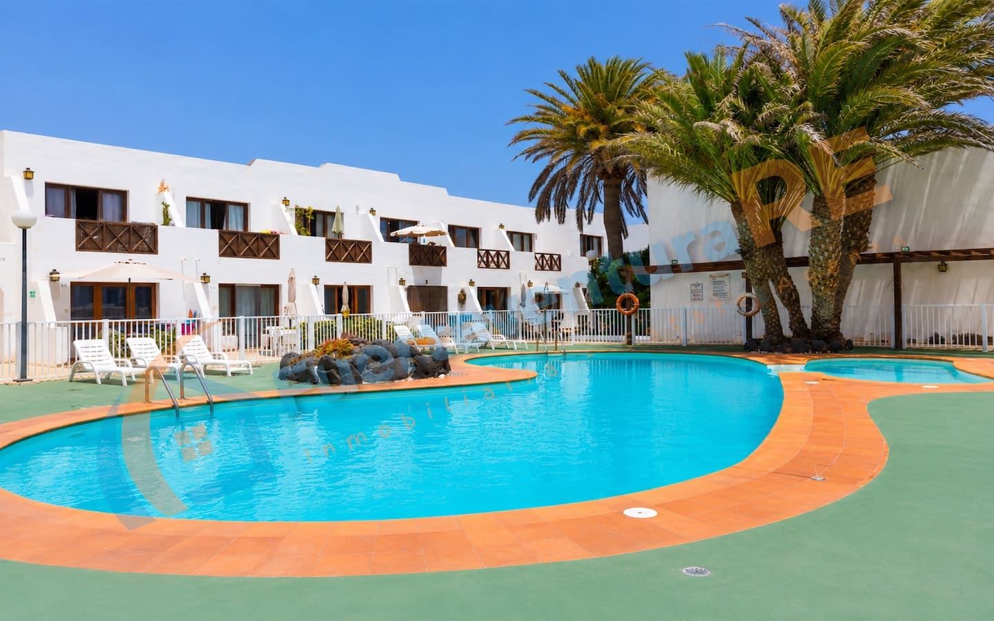 1 soveværelse Lejlighed til salg i Corralejo med swimmingpool - € 195.000 (Ref: 9965927)
