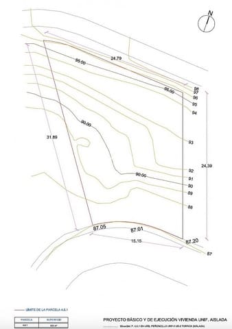 Mark till salu i El Peñoncillo, Torrox - 210 000 € (Ref: 9103802)
