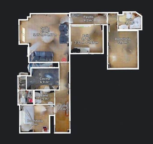 3 camera da letto Appartamento in vendita in Benifaió - 169.000 € (Rif: 9867325)