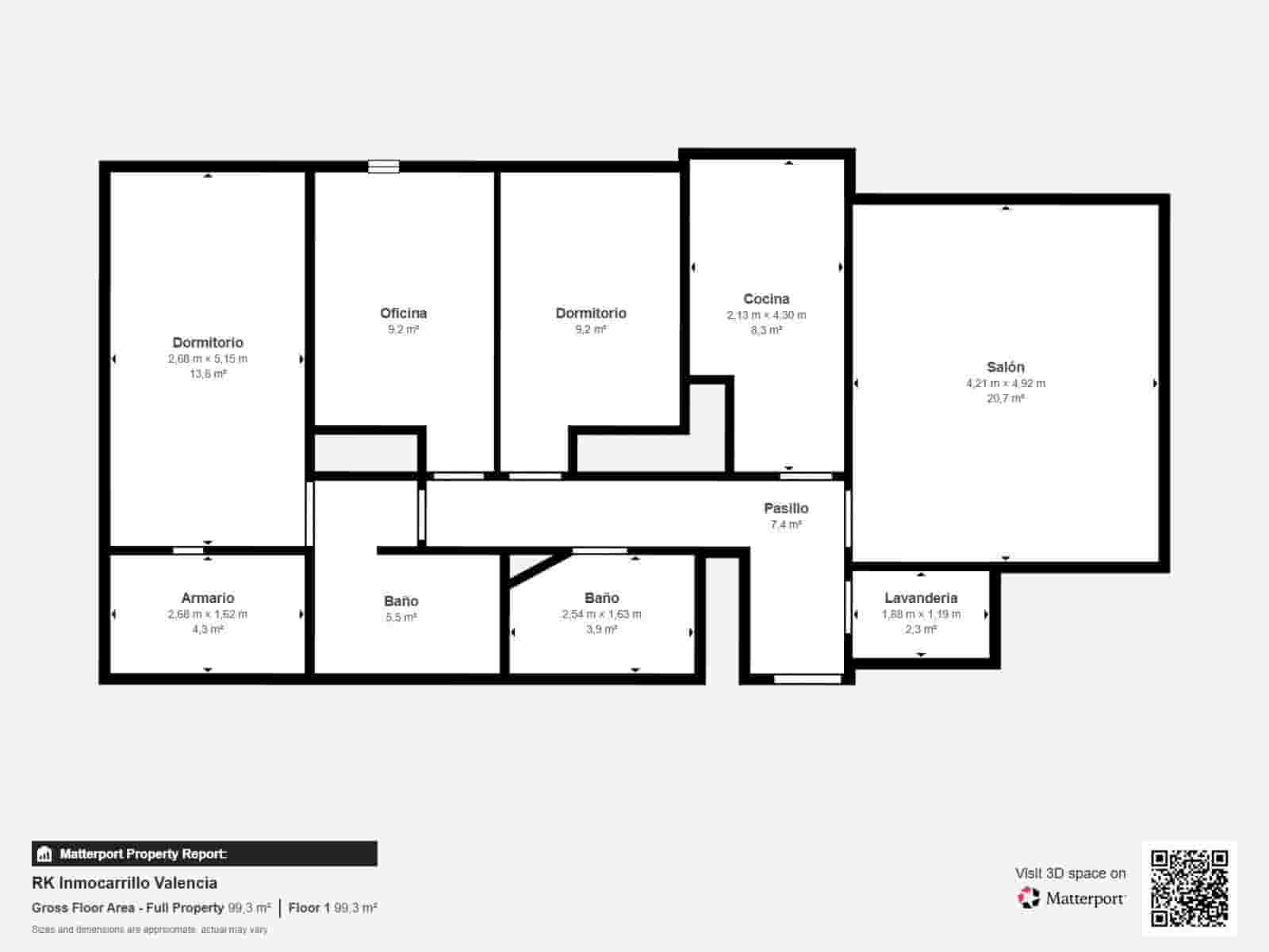 3 quarto Apartamento para venda em Valencia cidade com piscina garagem - 595 000 € (Ref: 9894096)