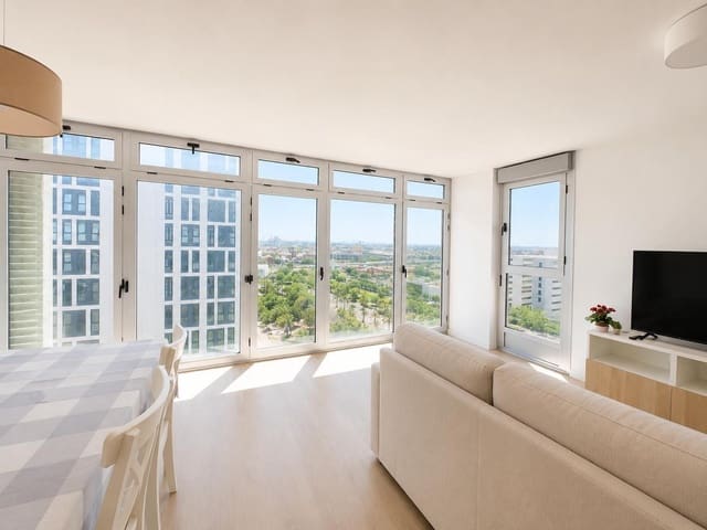 3 makuuhuone Asunto vuokrattavana paikassa Malilla, Valencia kaupunki mukana uima-altaan - 1 750 € (Ref: 9934411)