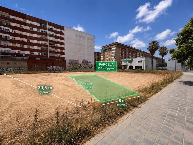 Solar/Parcela en València ciudad en venta - 220.000 € (Ref: 9934412)