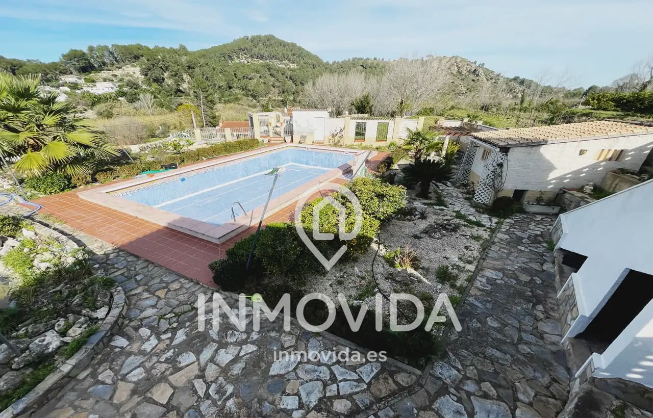 5 sovrum Finca/Hus på landet till salu i Xativa med pool garage - 390 000 € (Ref: 9879281)