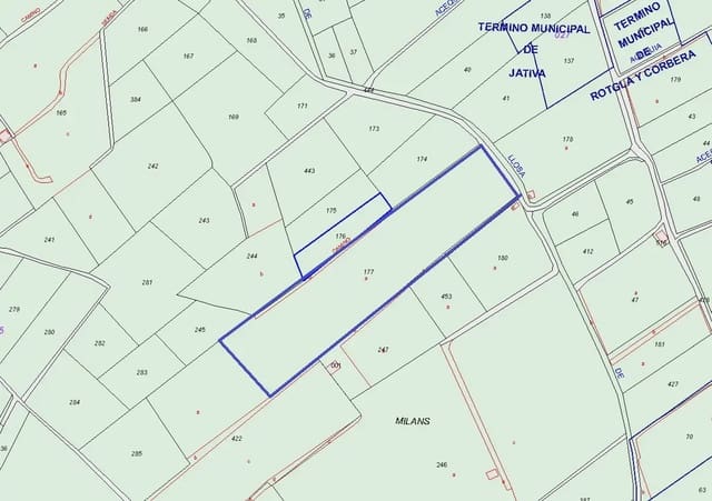 Mark till salu i Xàtiva - 49 000 € (Ref: 9879323)