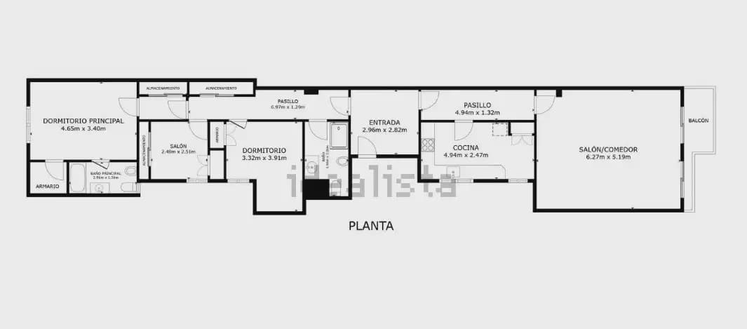 3 chambre Appartement à vendre à Valence ville - 820 000 € (Ref: 9880314)