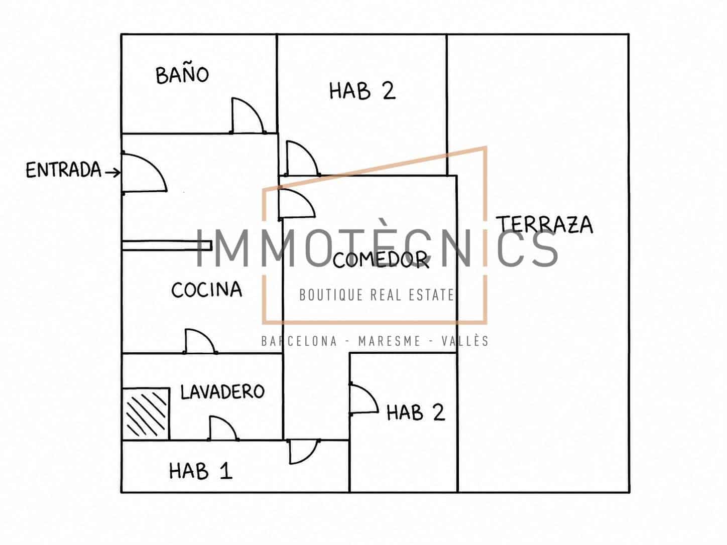3 slaapkamer Flat te koop in Caldes d'Estrac met zwembad - € 280.000 (Ref: 10161628)