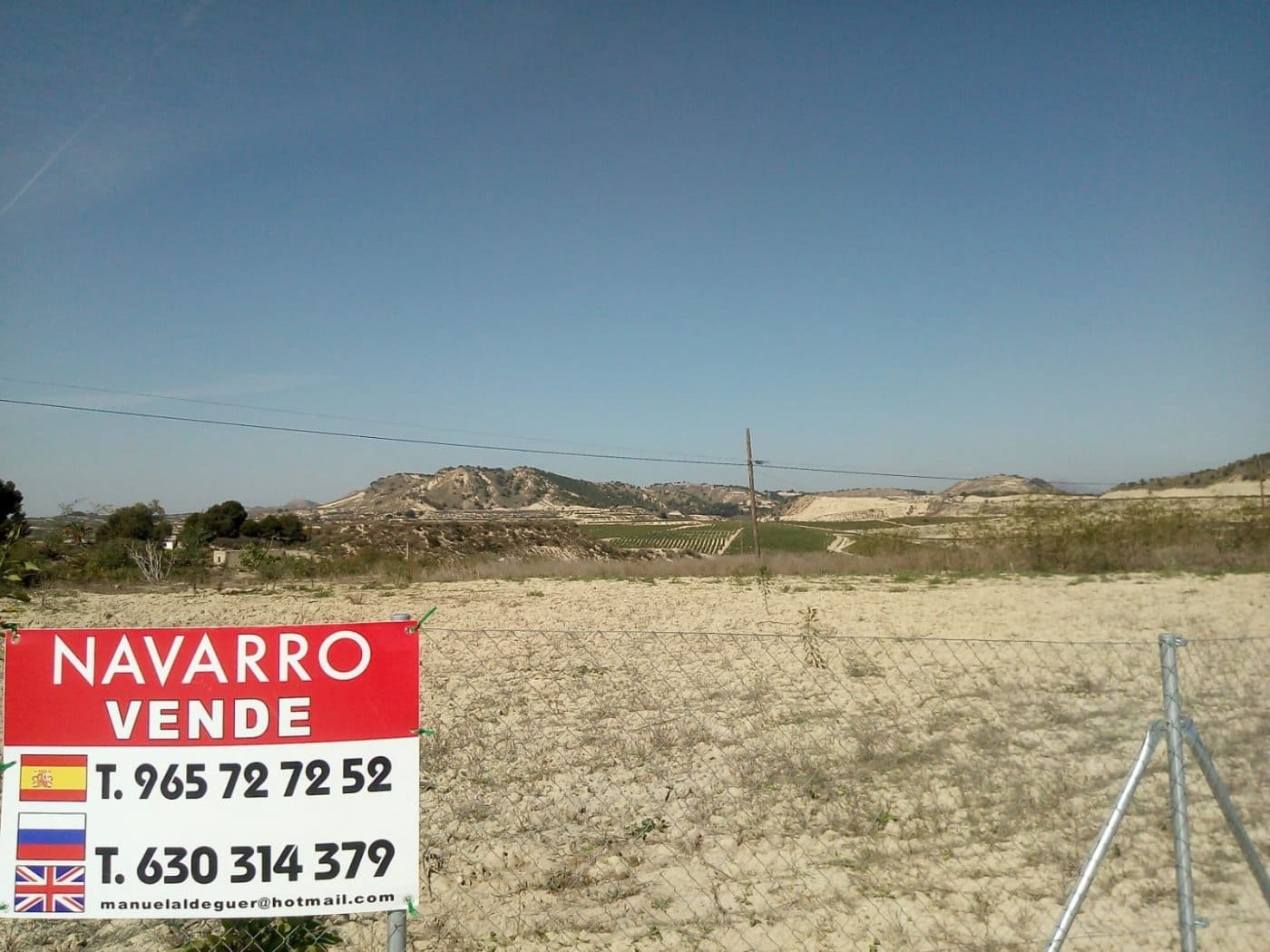 Undeveloped Land for sale in Torremendo - € 1,850,000 (Ref: 9437884)