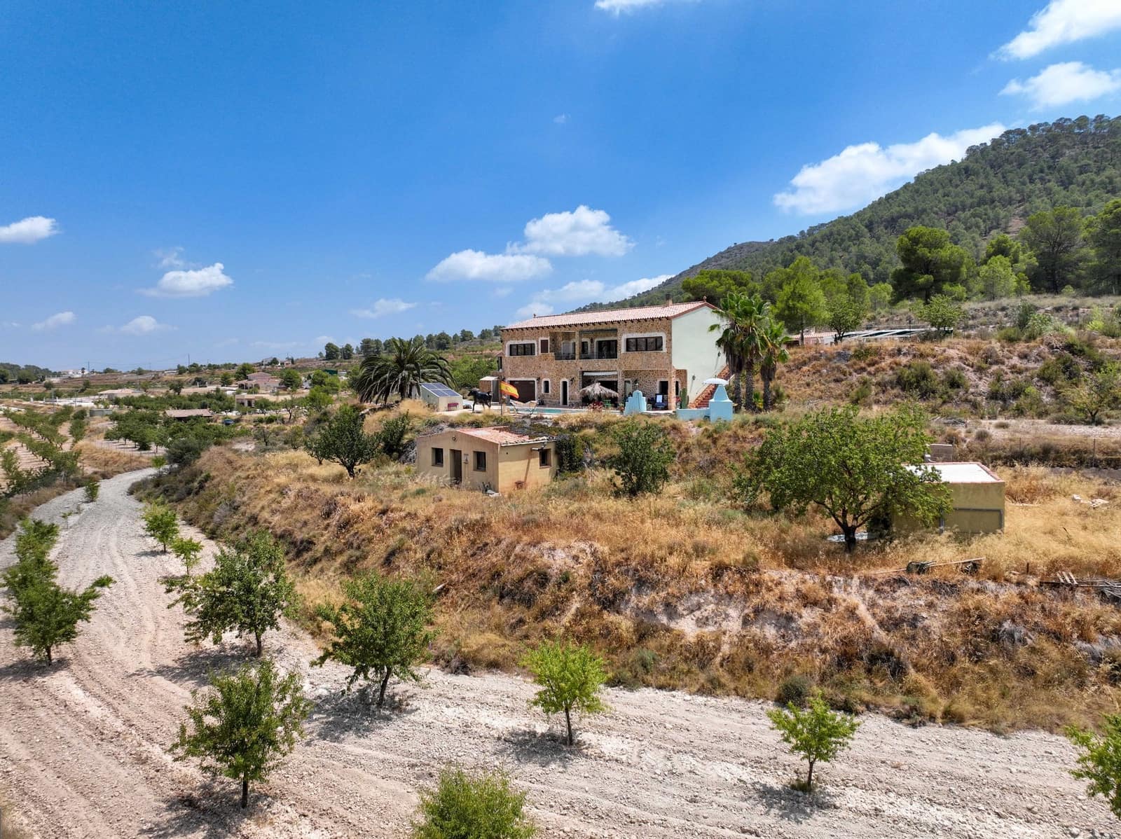 3 soveværelse Villa til salg i Pinoso med swimmingpool garage - € 649.500 (Ref: 10004679)