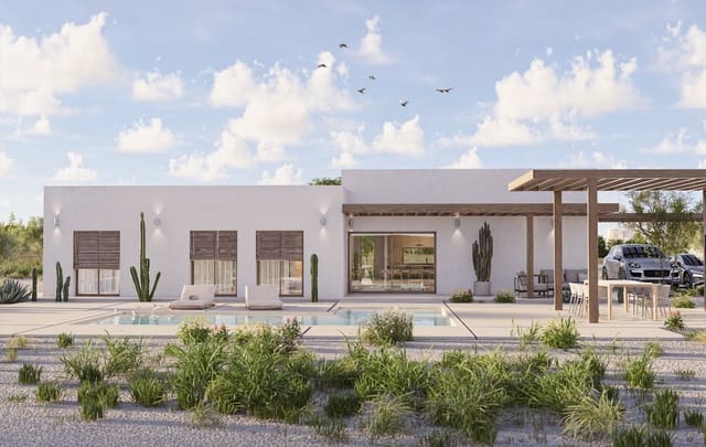 Chalet de 3 habitaciones en Encebras, Pinoso en venta con piscina - 449.900 € (Ref: 10012429)