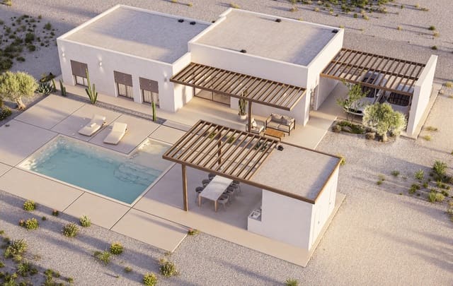 Chalet de 3 habitaciones en Encebras, Pinoso en venta con piscina - 449.900 € (Ref: 10012429)