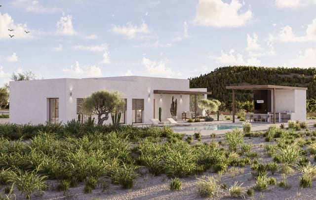 Chalet de 3 habitaciones en Encebras, Pinoso en venta con piscina - 449.900 € (Ref: 10012429)