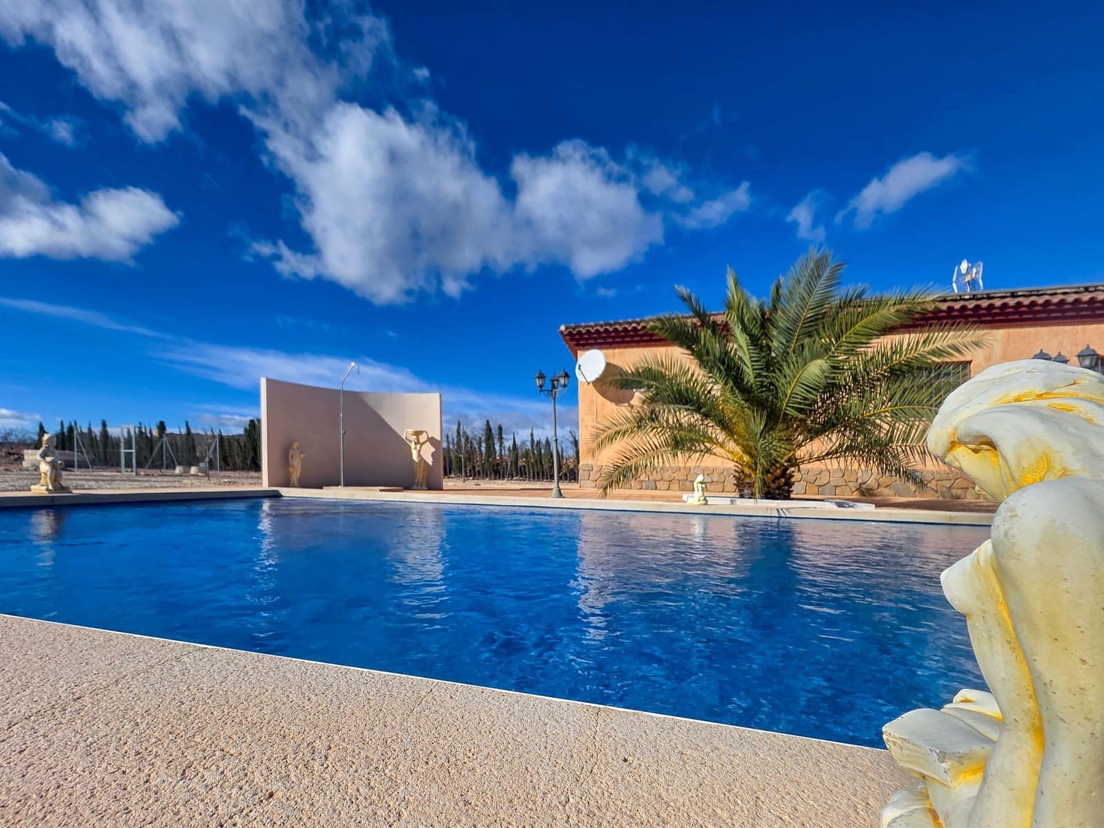 Chalet de 4 habitaciones en Pinoso en venta con piscina - 399.995 € (Ref: 10012446)