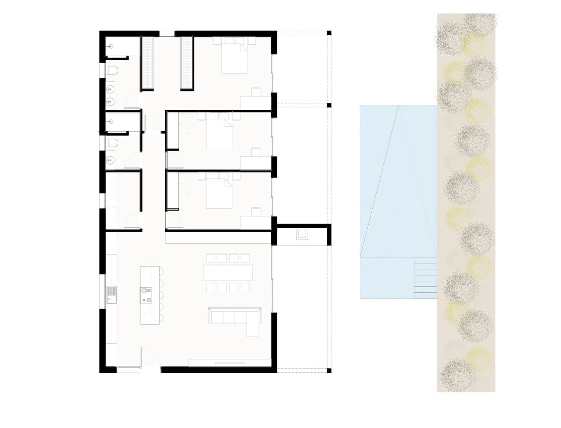 3 soveværelse Villa til salg i Pinoso med swimmingpool - € 405.500 (Ref: 10012450)