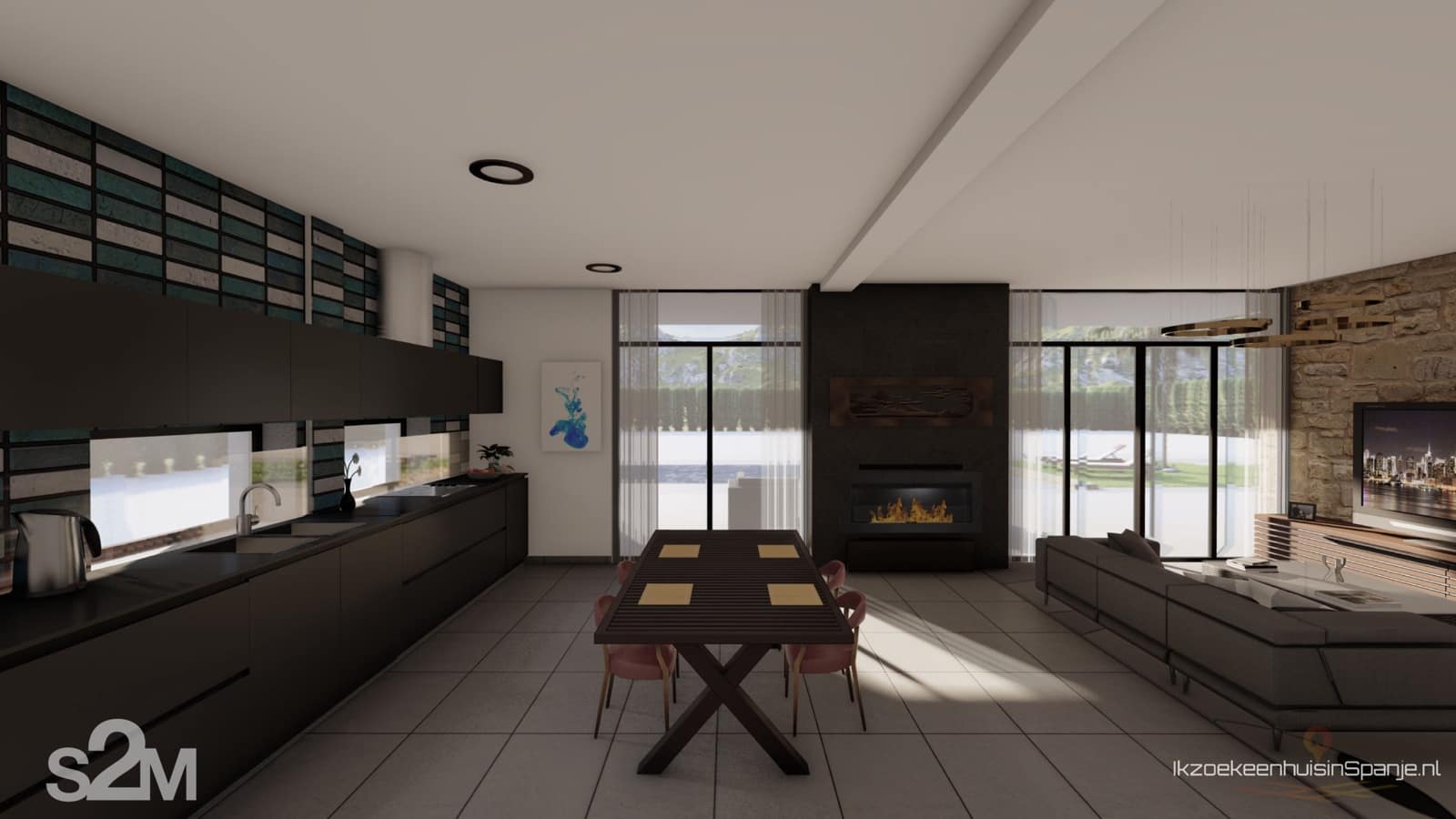 Chalet de 3 habitaciones en Pinoso en venta con piscina - 399.000 € (Ref: 10012452)