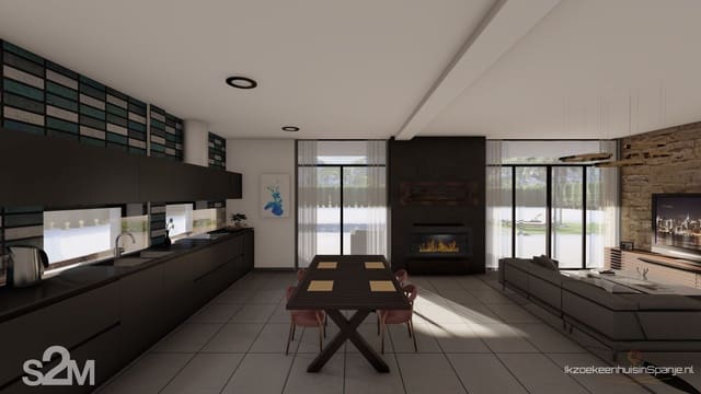 Chalet de 3 habitaciones en Pinoso en venta con piscina - 399.000 € (Ref: 10012452)