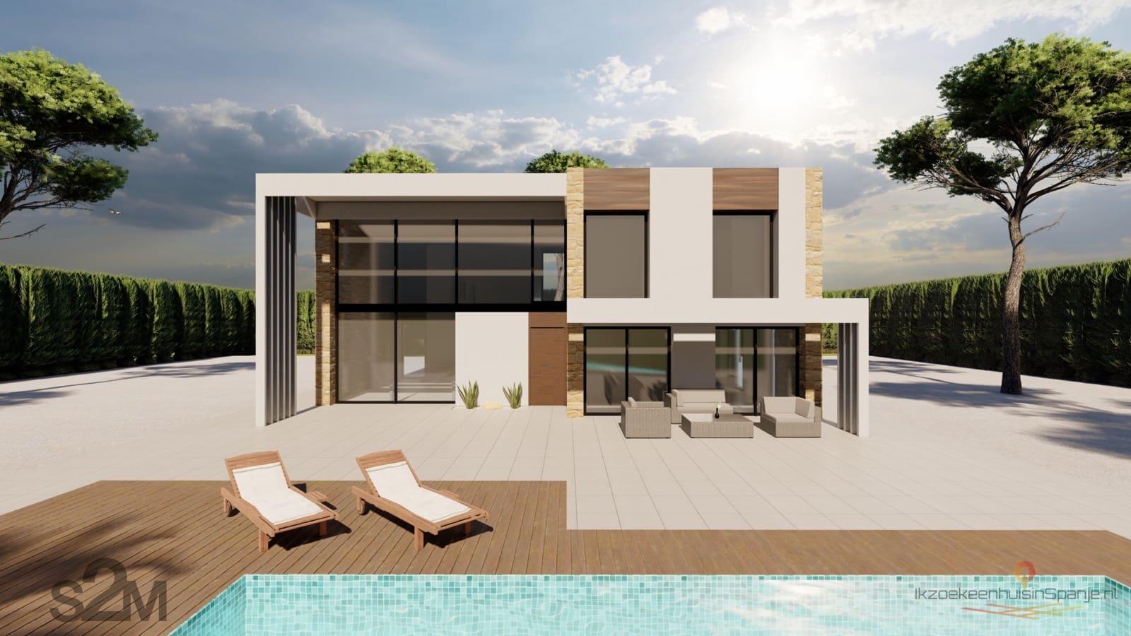 Chalet de 3 habitaciones en Pinoso en venta con piscina - 429.000 € (Ref: 10012453)