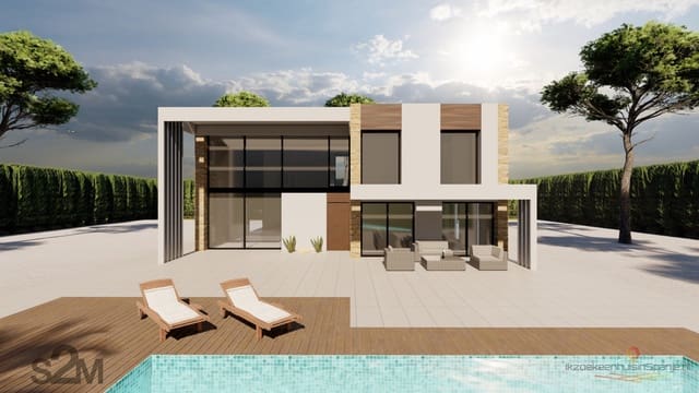 Chalet de 3 habitaciones en Pinoso en venta con piscina - 429.000 € (Ref: 10012453)