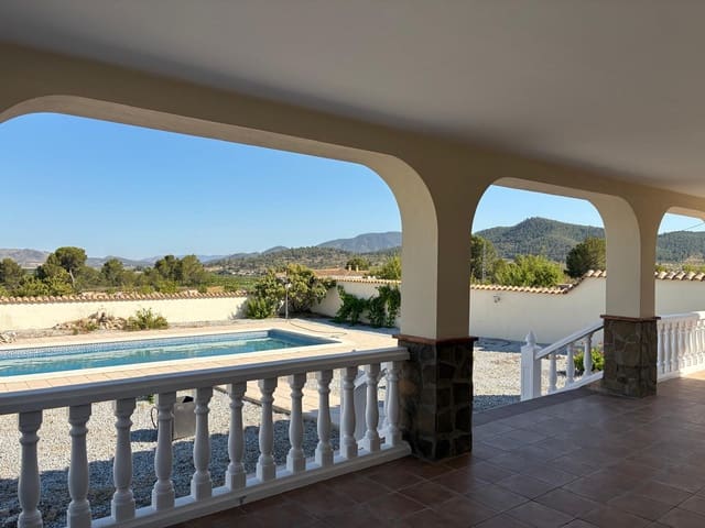 3 slaapkamer Villa te koop in Monóvar / Monóver met zwembad garage - € 320.000 (Ref: 10065693)