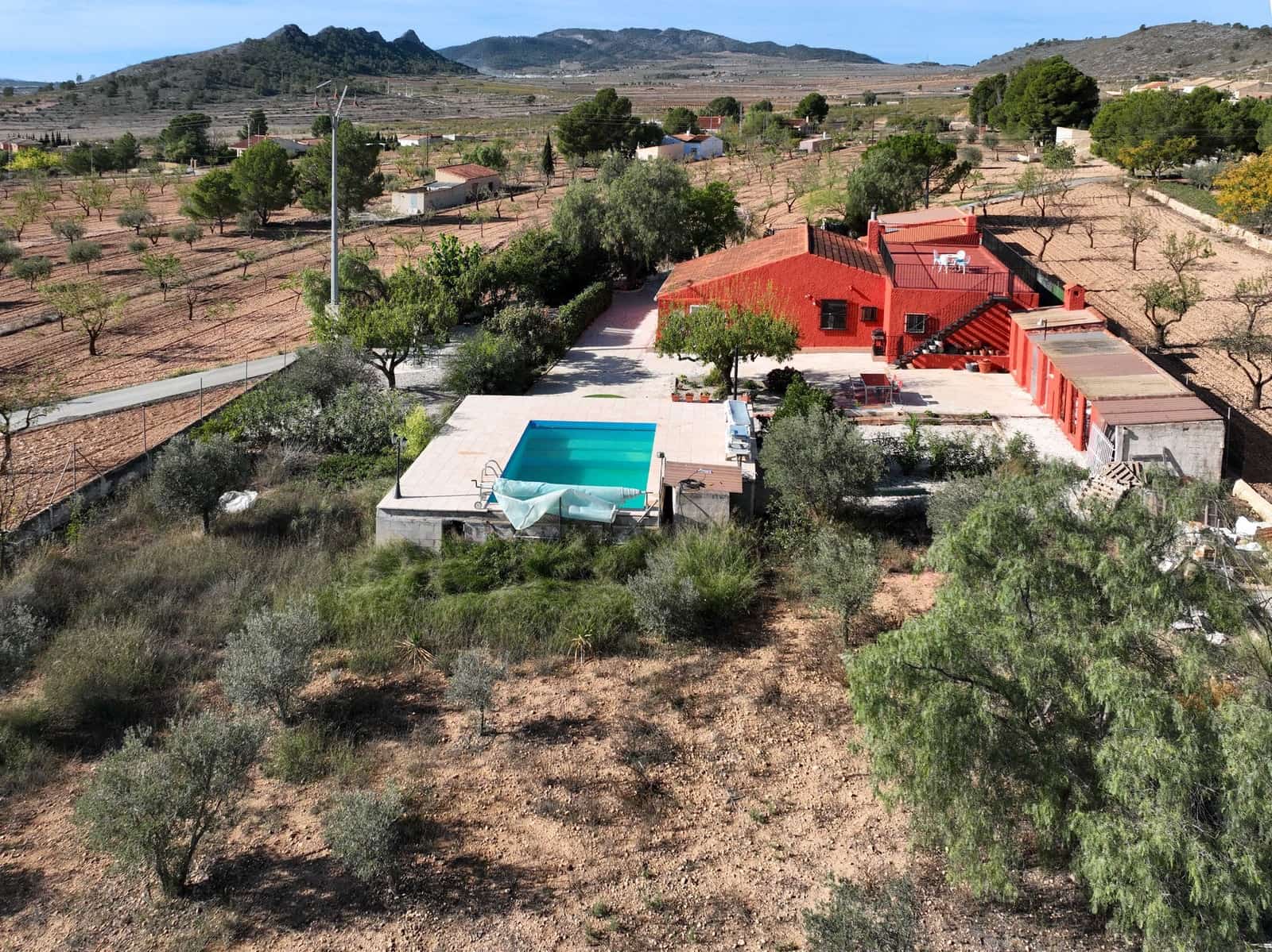 5 bedroom Finca/Country House for sale in L'Alguena / Alguenya with pool garage - € 289,950 (Ref: 9355697)