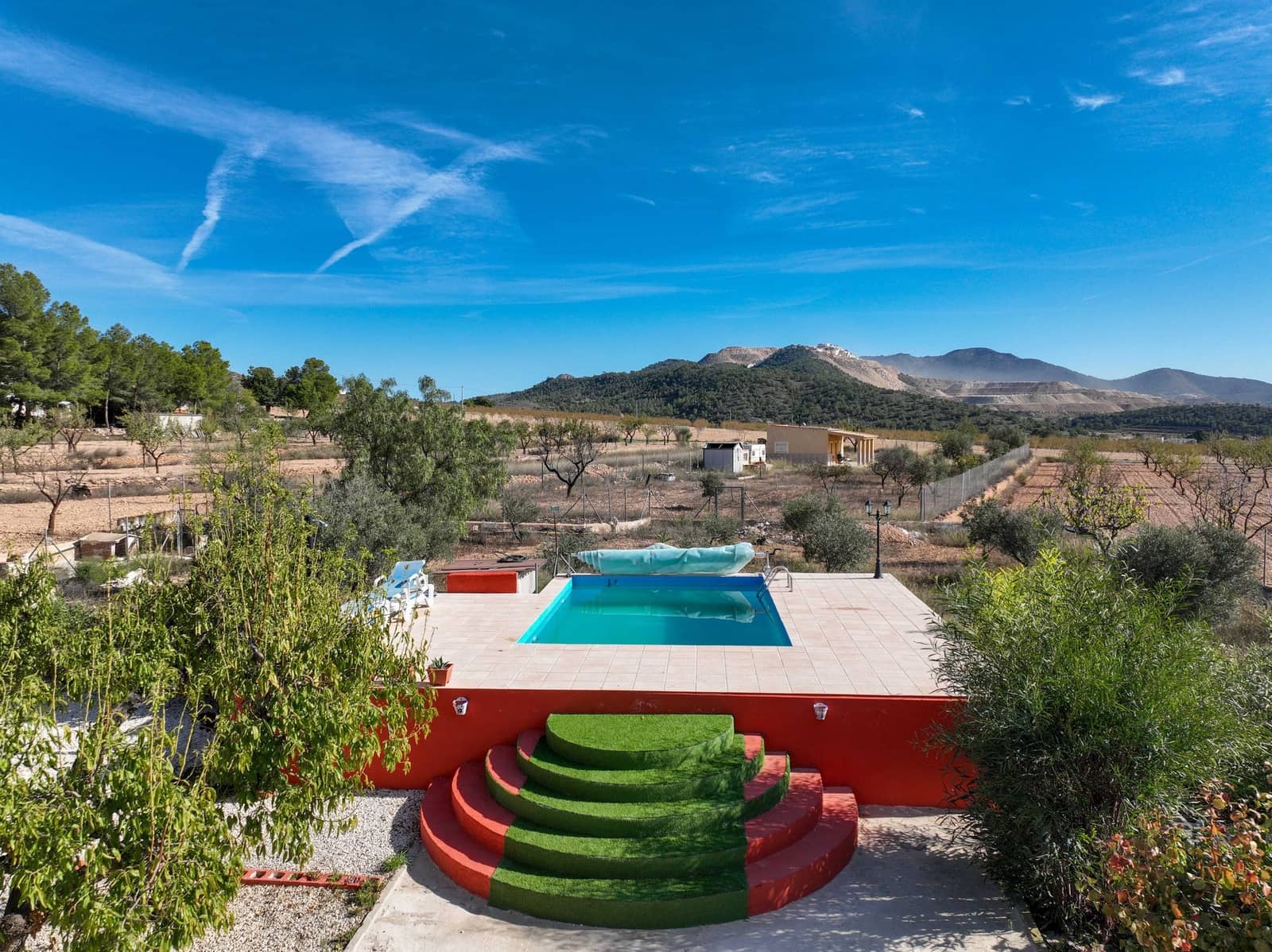 5 bedroom Finca/Country House for sale in L'Alguena / Alguenya with pool garage - € 289,950 (Ref: 9355697)