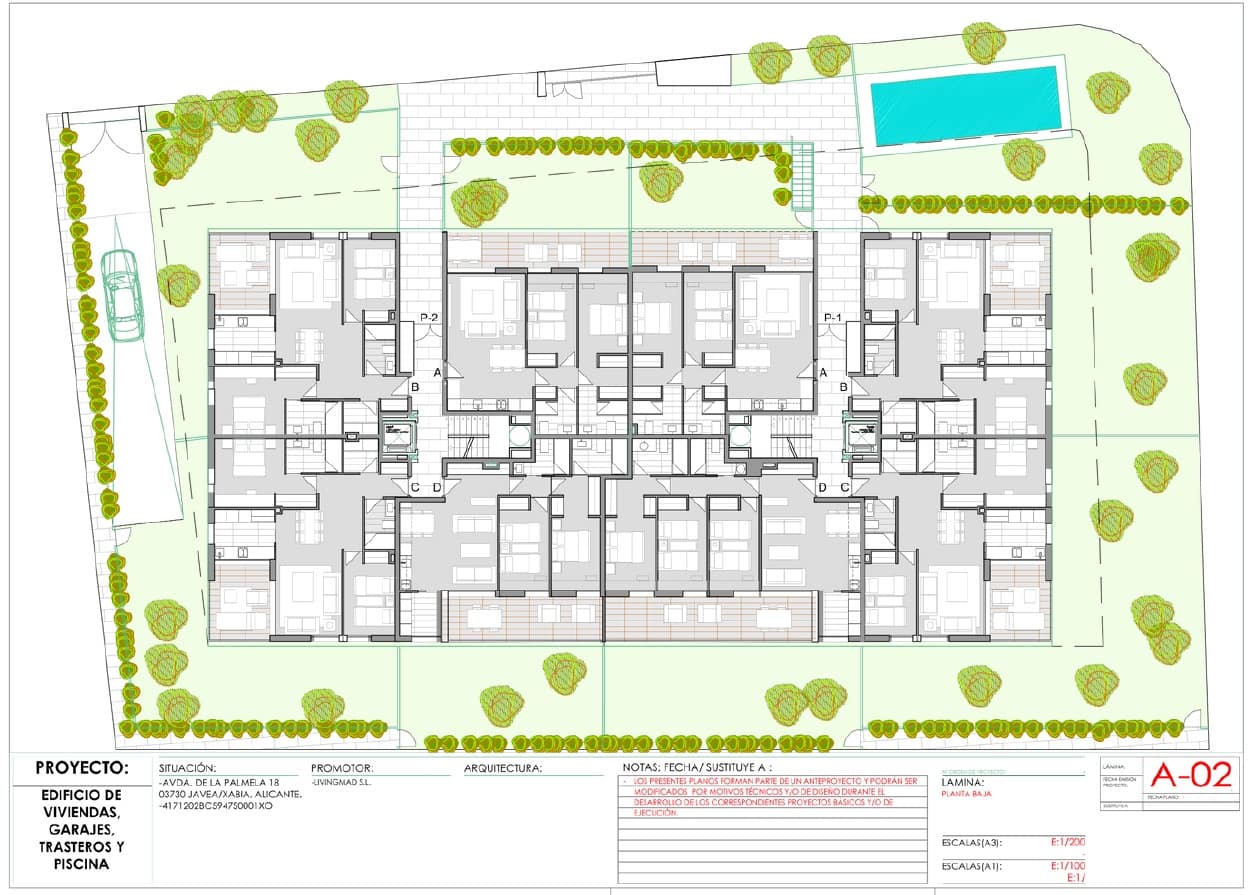 2 bedroom Apartment for sale in Javea / Xabia with pool - € 385,000 (Ref: 9496365)