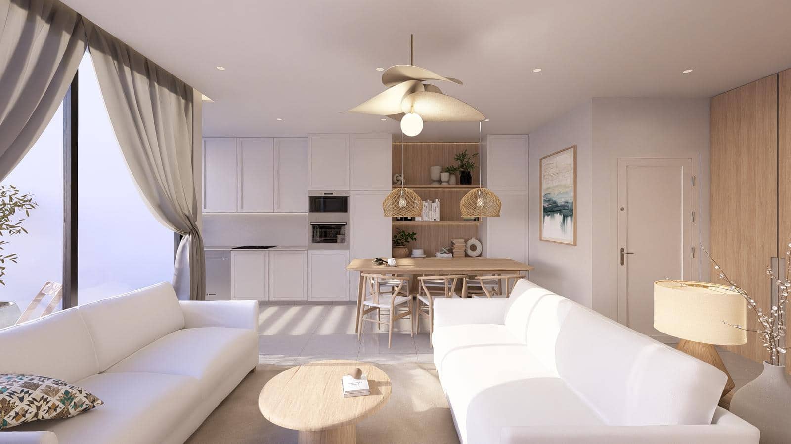 2 makuuhuone Huoneisto myytävänä paikassa Javea / Xabia mukana uima-altaan - 345 000 € (Ref: 9503169)