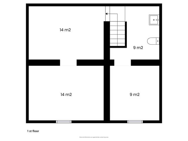 4 sypialnia Finka/Dom wiejski na sprzedaż w Fortuna z garażem - 169 900 € (Ref: 9841484)